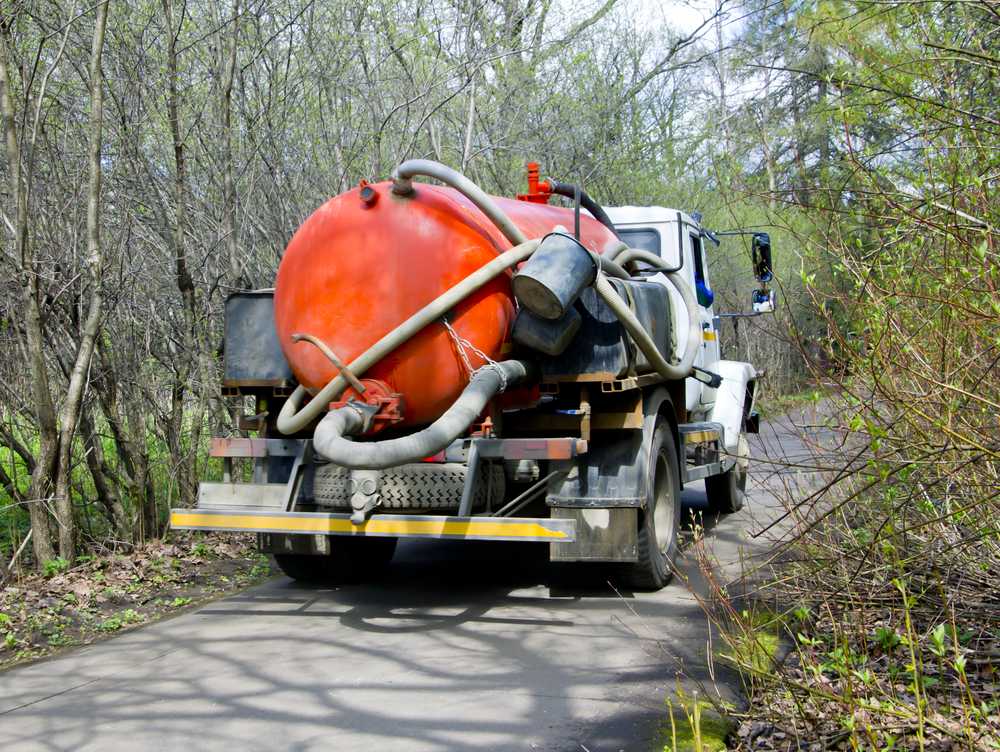 Why would I need a mound Septic System - A truck comes to service the tank